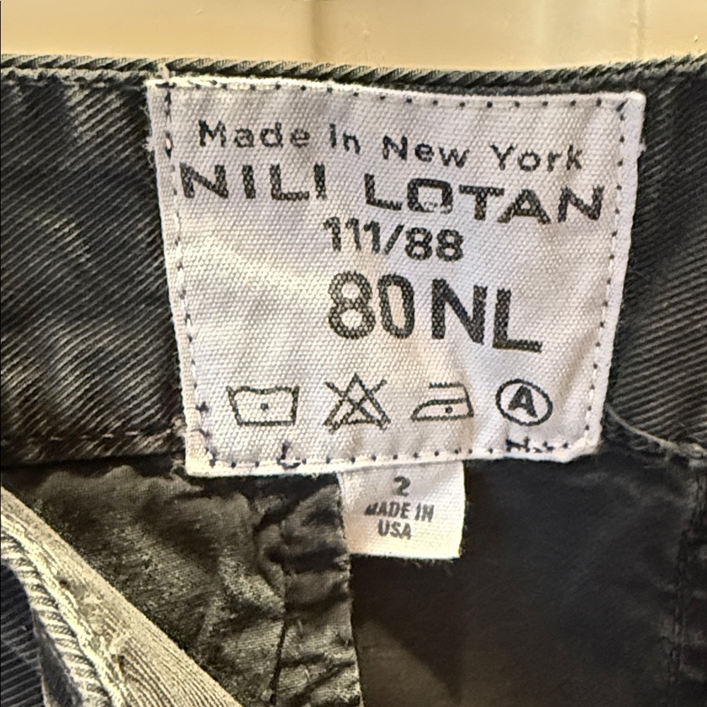 Nili Lotan chino ankle length